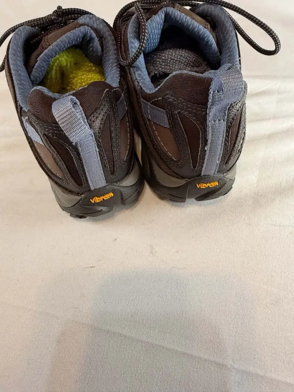 Merrell Womens Siren Sync Hiking Trail Shoes Brown Periwinkle Size 6 heritage ou